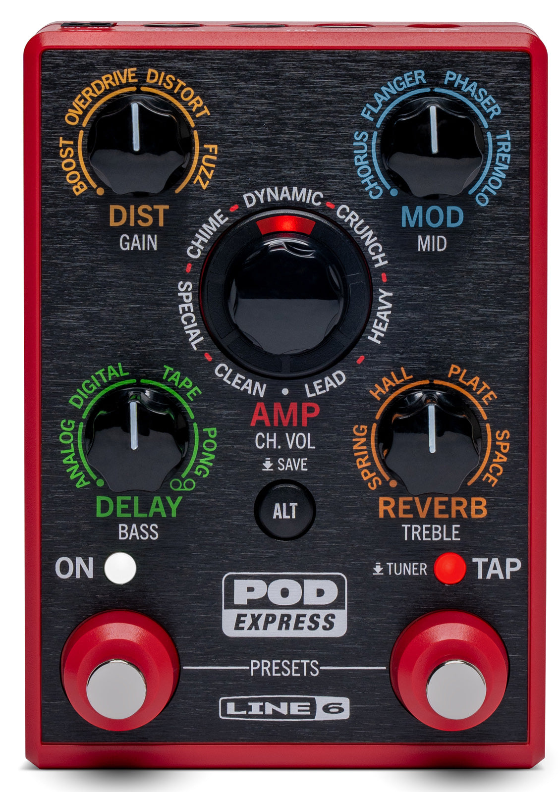 Line 6 Pod Express GT Pedalera Multiefectos Guitarra 1