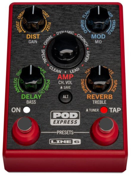 Line 6 Pod Express GT Pedalera Multiefectos Guitarra 3