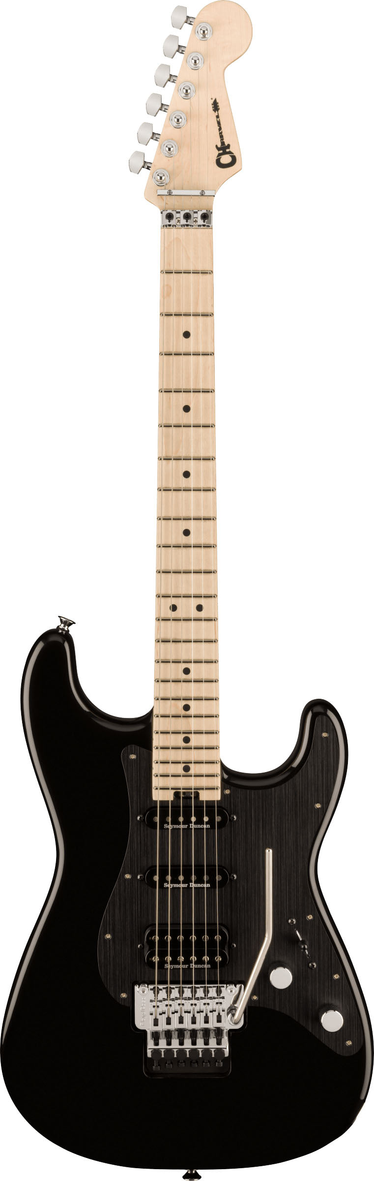 Charvel Pro-Mod So-Cal Style 1 HSS FR M MN Guitarra Eléctrica Gloss Black 1