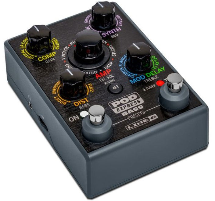 Line 6 Pod Express Bass Pedalera Multiefectos Bajo 2