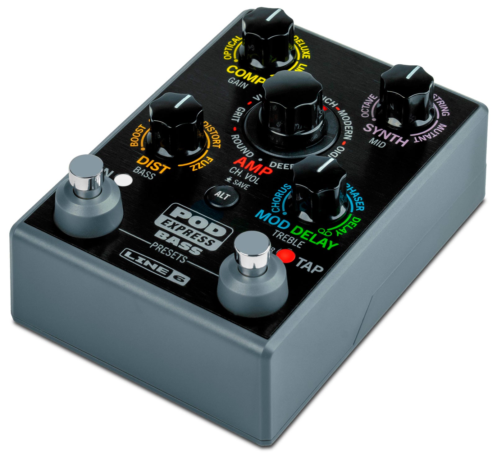 Line 6 Pod Express Bass Pedalera Multiefectos Bajo 4