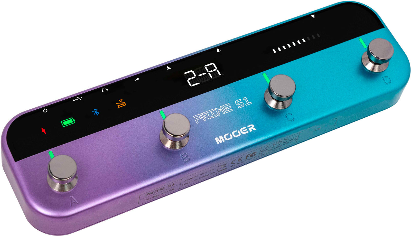 Mooer S1 Pedalera Multiefectos Guitarra 2