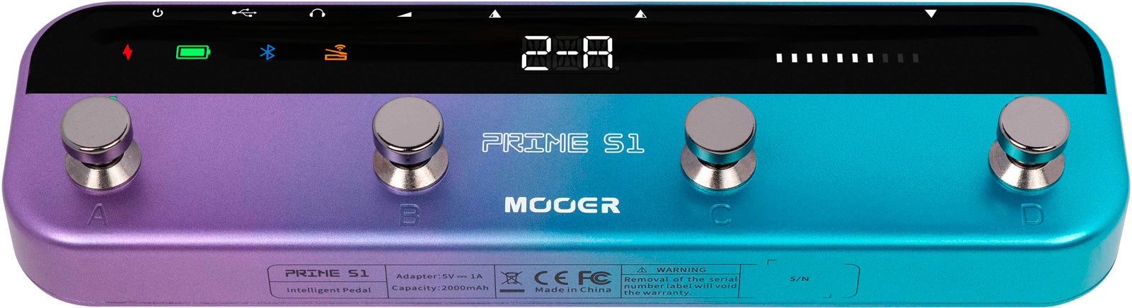 Mooer S1 Pedalera Multiefectos Guitarra 3