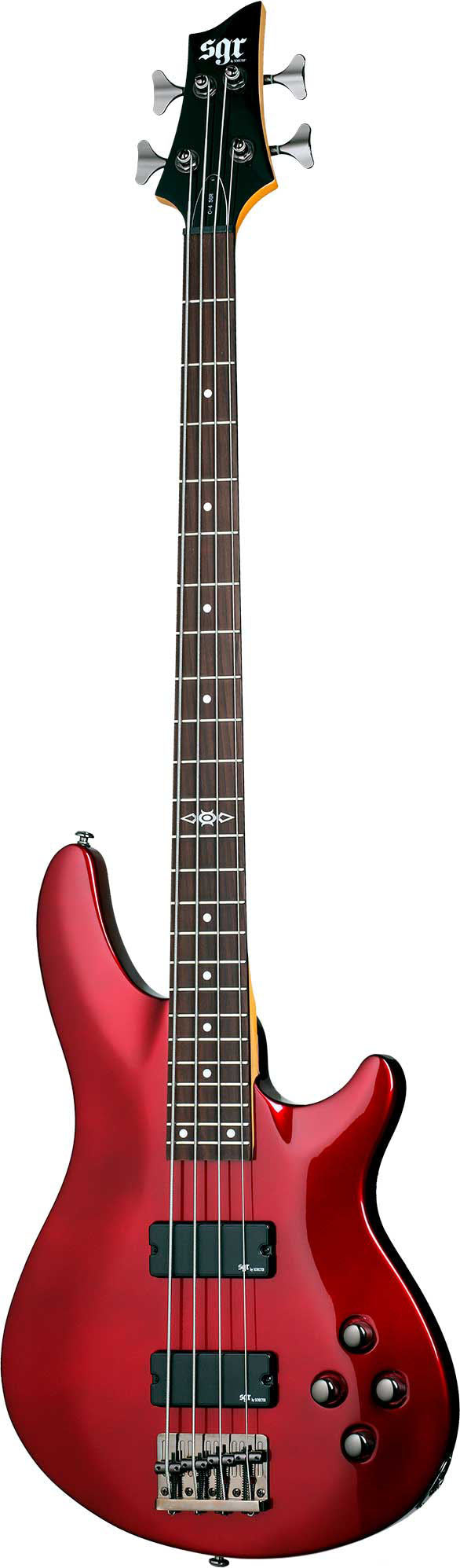 Schecter SGR C-4 Bass MR Bajo Eléctrico Metallic Red 1