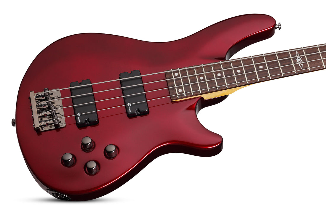 Schecter SGR C-4 Bass MR Bajo Eléctrico Metallic Red 2