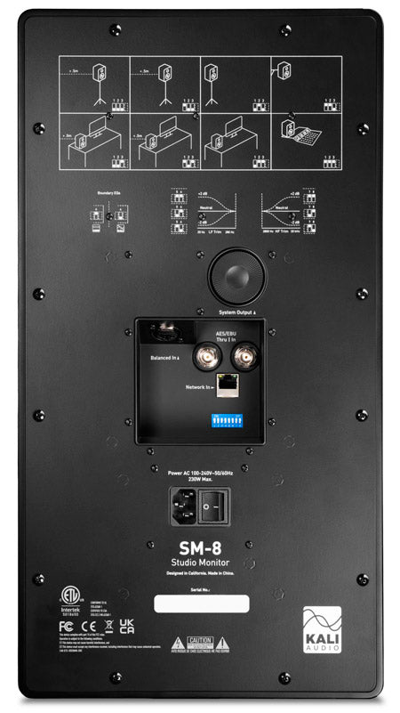 Kali Audio SM8 Monitor de Estudio Activo 3 Vías 2