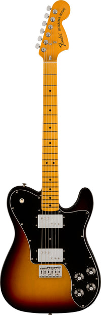 Fender American Vintage II 1975 Telecaster Deluxe MN Guitarra Eléctrica 3 Colores Sunburst 1