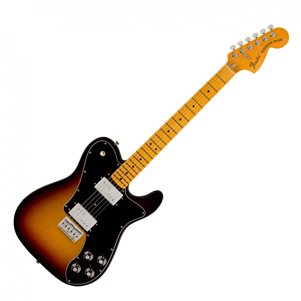 Fender American Vintage II 1975 Telecaster Deluxe MN Guitarra Eléctrica 3 Colores Sunburst 7