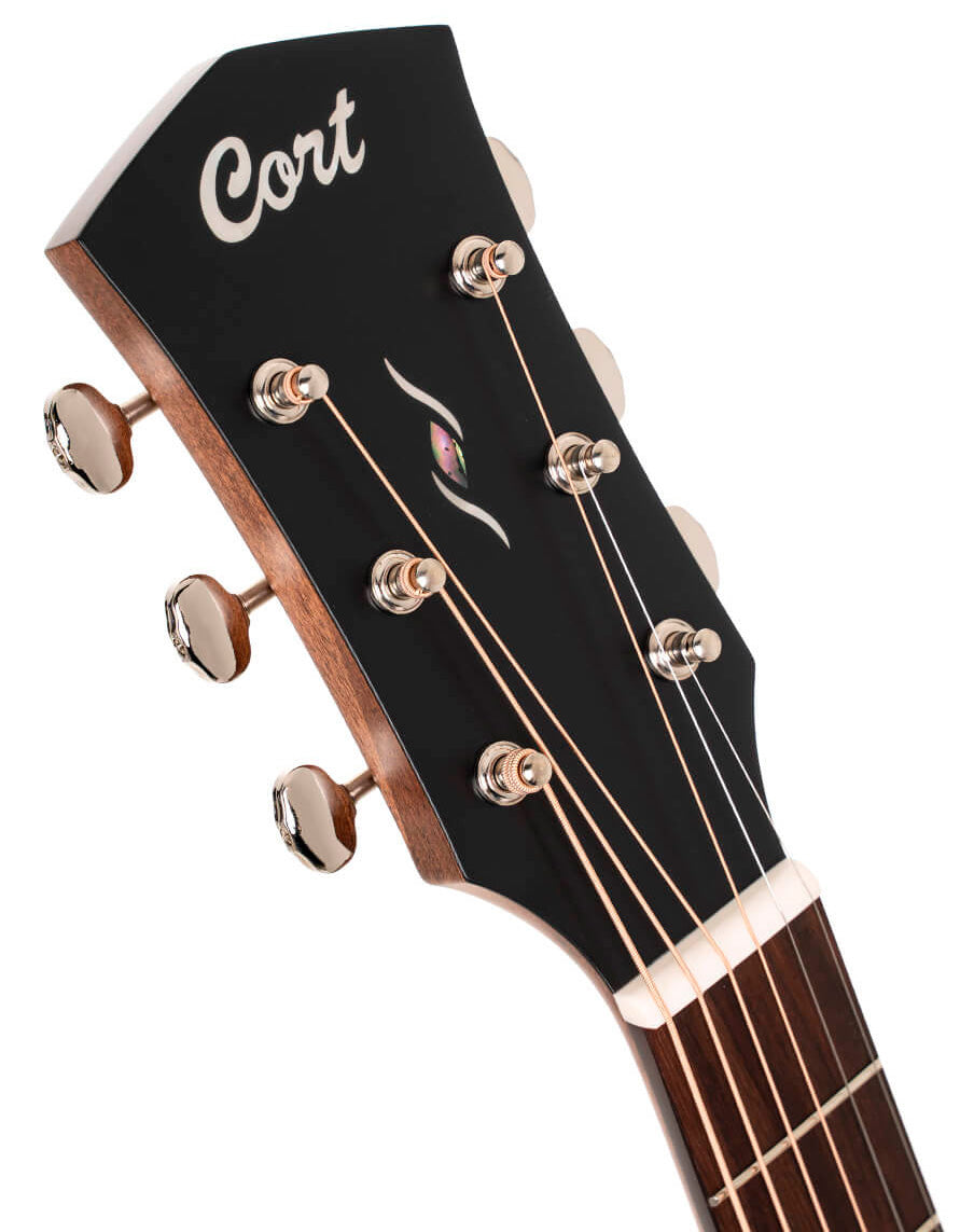 Cort Essence-GA4 BTSG Guitarra Electroacústica Gran Auditorio Top Black 10