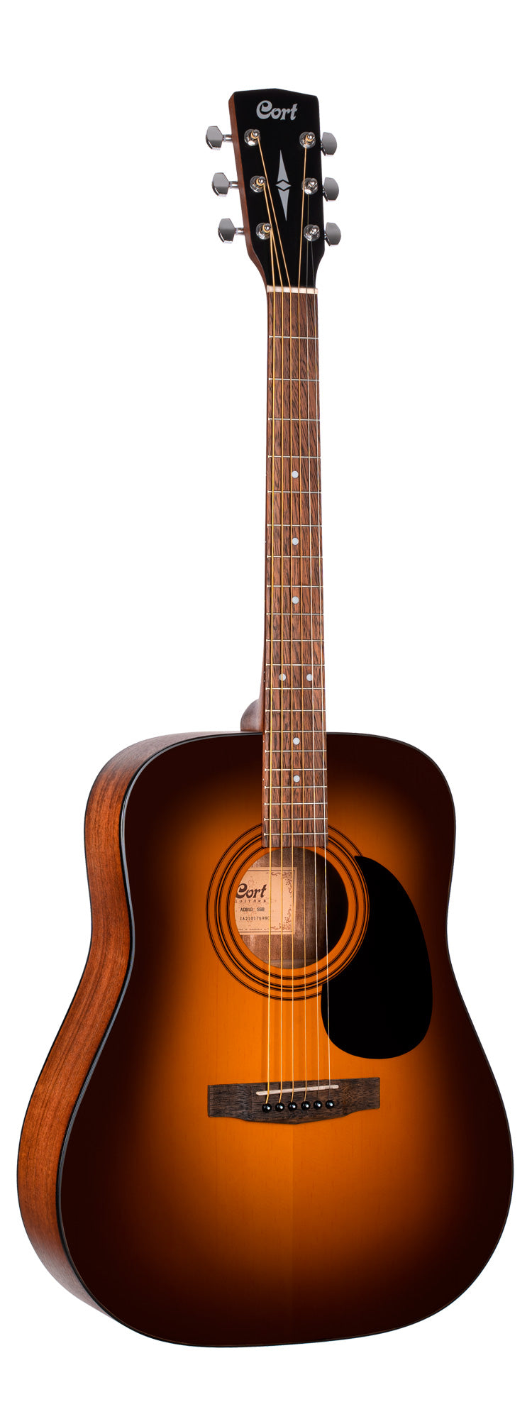 Cort AD810 SSB Guitarra Acústica Dreadnought Satin Sunburst 1