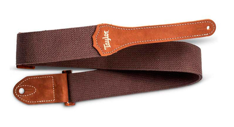 Taylor 4012-20 GS Mini Strap Cotton Correa Guitarra Chocolate Brown 1