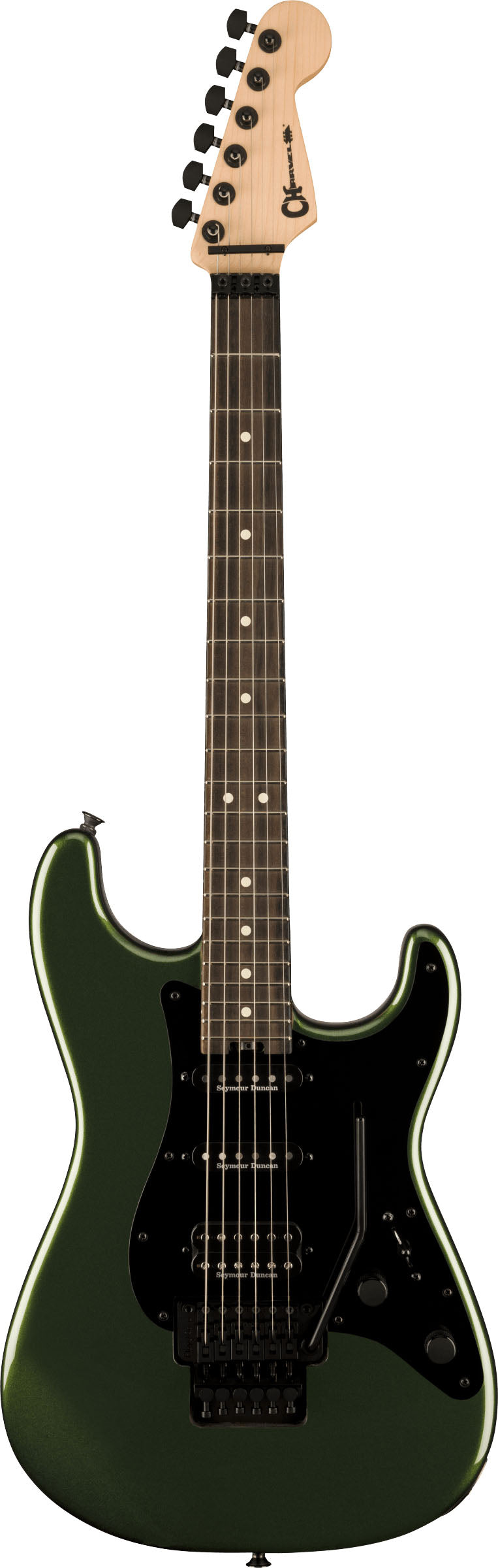 Charvel Pro-Mod So-Cal Style 1 HSS FR E EB Guitarra Eléctrica Lambo Green 1