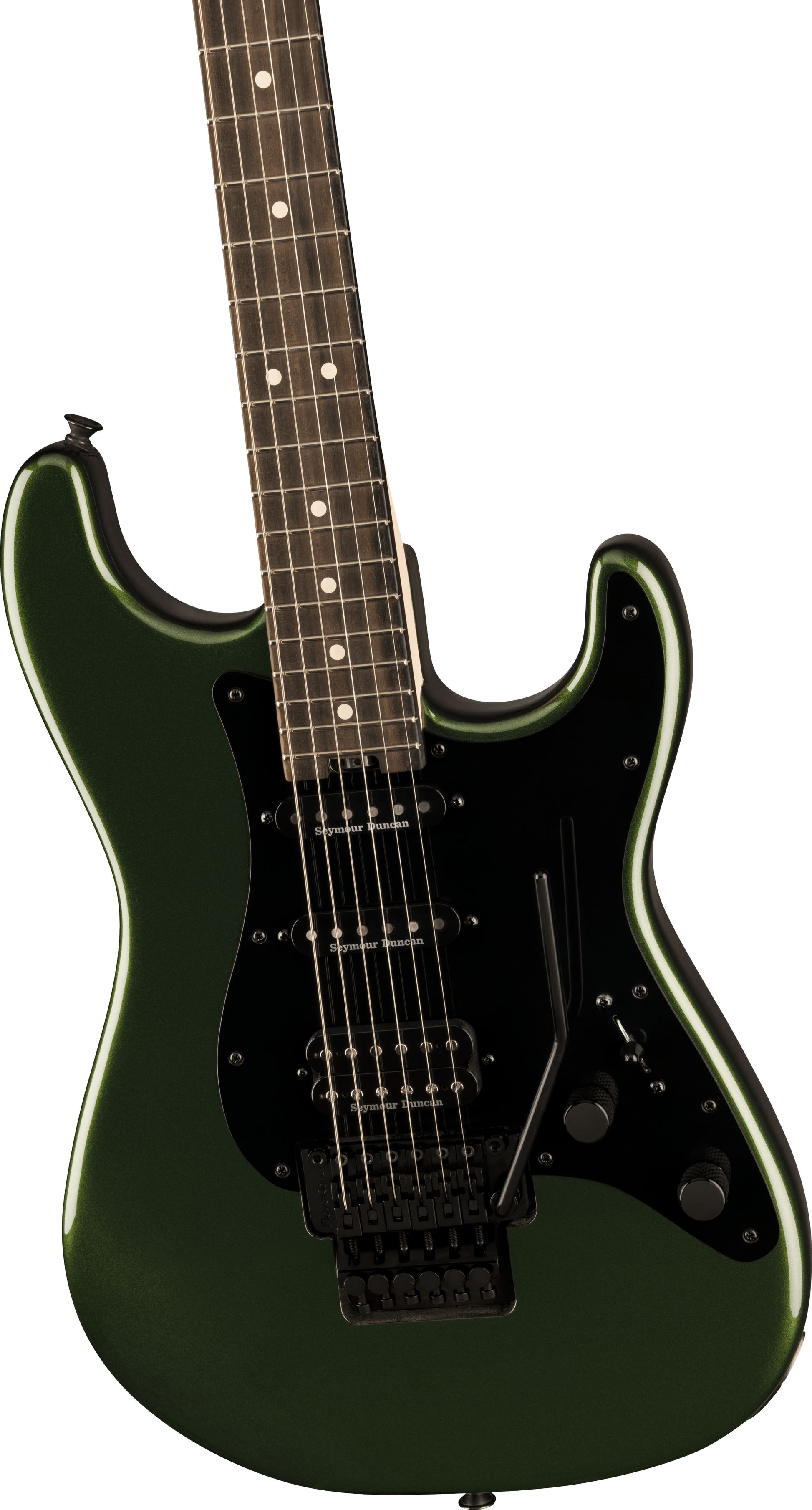 Charvel Pro-Mod So-Cal Style 1 HSS FR E EB Guitarra Eléctrica Lambo Green 3