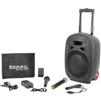 Ibiza Sound Port 8 UHF MKII TWS Sistema de Sonido Portátil 1X8 5