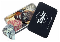 Taylor 2600 Pick Tin Darktone Series Estuche Nueve Púas 1