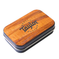 Taylor 2601 Pick Tin Darktone Series Koa Collectors Edition Estuche Nueve Púas 1