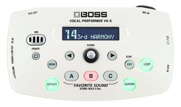 Boss VE5 WH Procesador Vocal 1