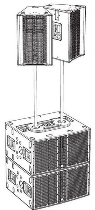 HK Audio DFP Soporte para Altavoz 3