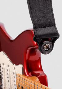 Daddario 25BAL00 Correa Piel Guitarra Negra 2