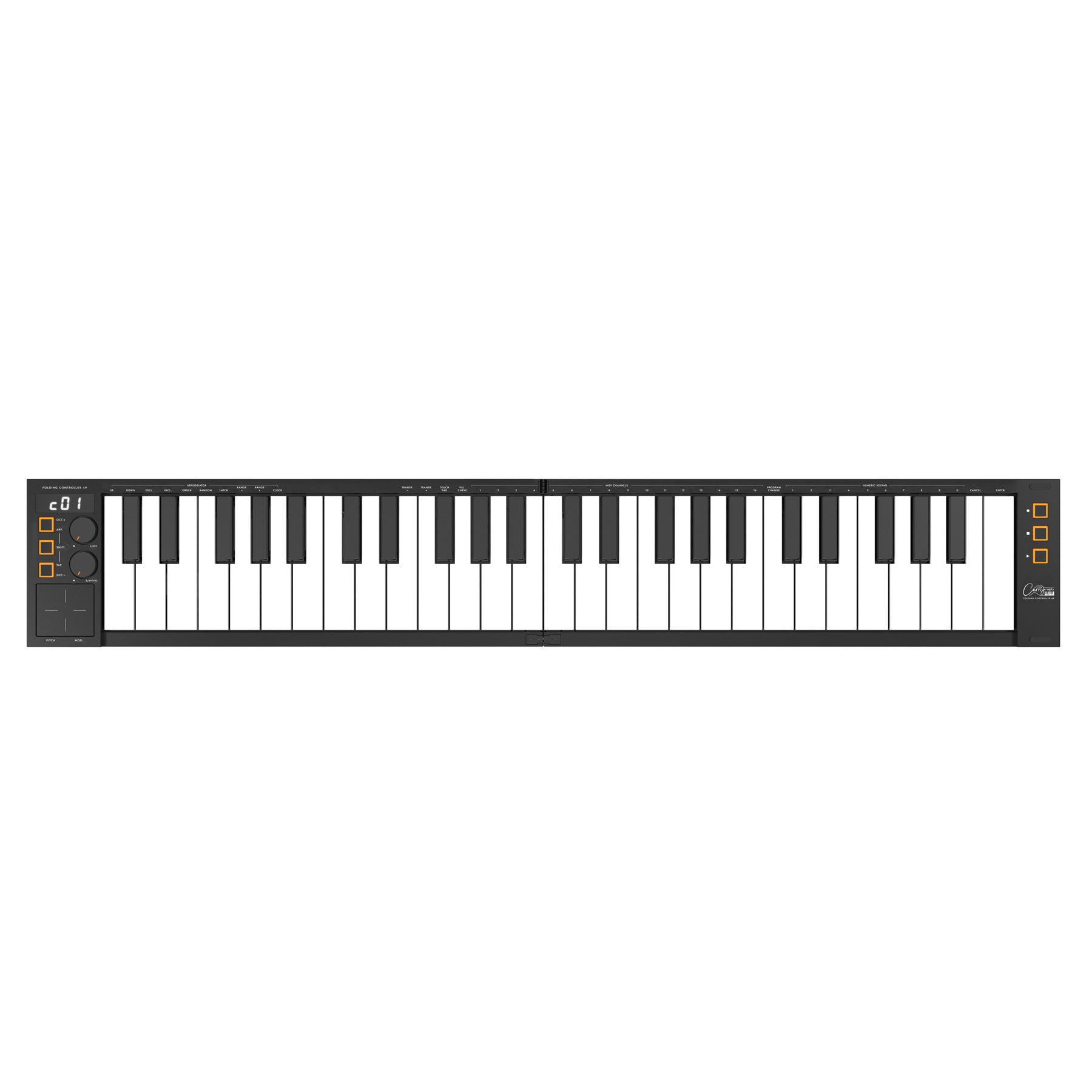 Carry On Midi Controller 49 Teclado Controlador Midi 49 Teclas 1