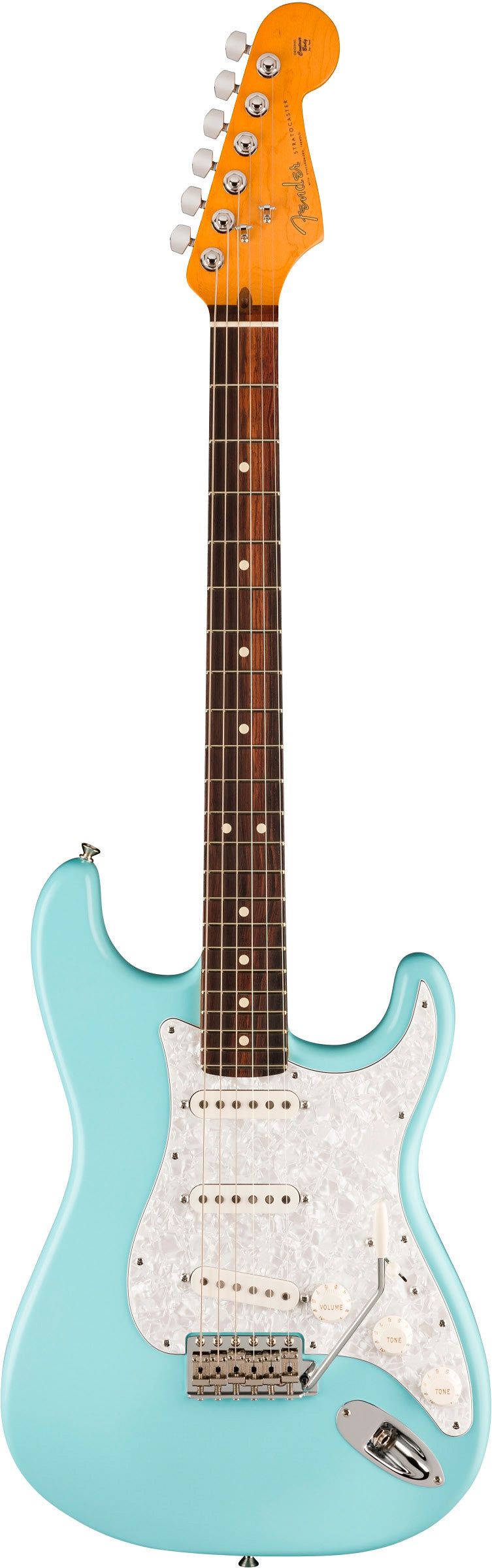 Fender Cory Wong Stratocaster RW Guitarra Eléctrica Daphne Blue 1