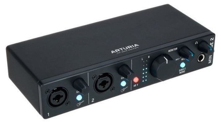 Arturia Minifuse Recording Pack Black Interfaz de Audio Negro 2