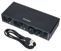 Arturia Minifuse Recording Pack Black Interfaz de Audio Negro 6