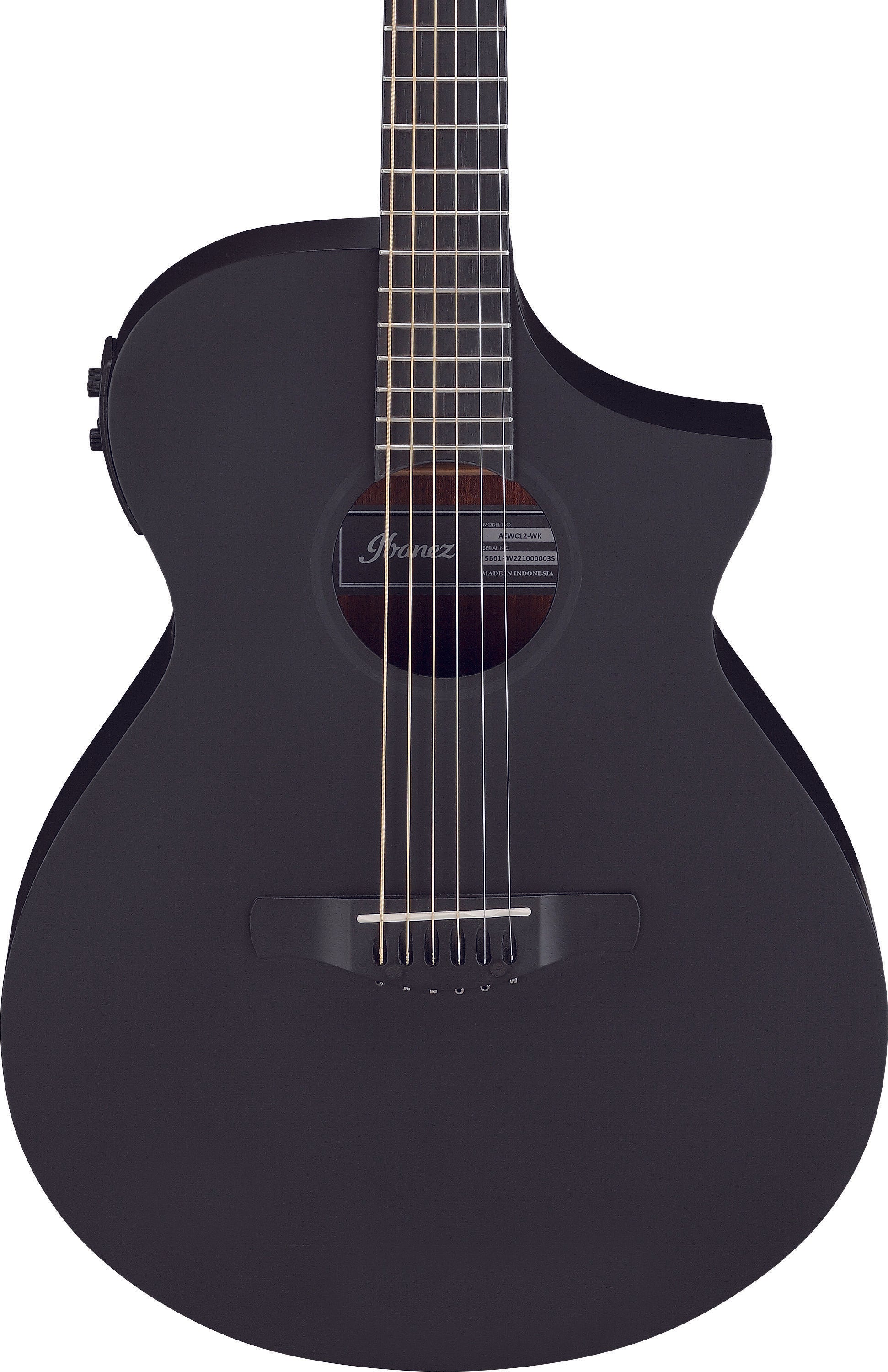 Ibanez AEWC13 WK Guitarra Electroacústica Weathered Black 4