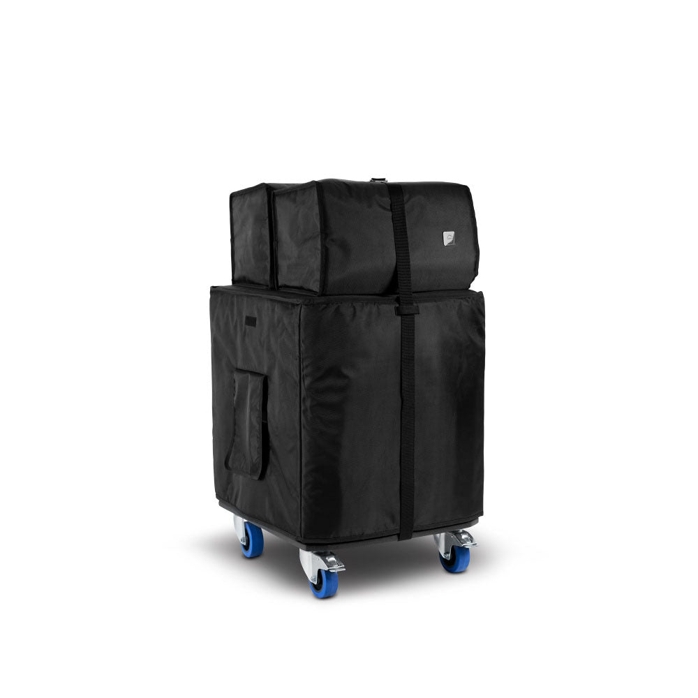 LD Systems D12G4XBAGSET Set Fundas y Plataforma con Ruedas para DAVE 12 G4X 1