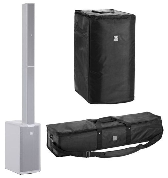 LD Systems -Pack- Maui 11 G3 W Sistema Compacto de PA Activo Blanco + Fundas 15