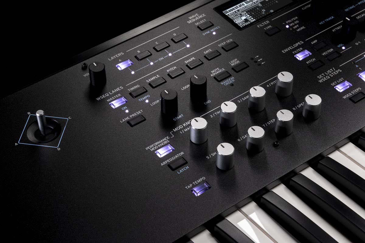 Korg Wavestate SE Teclado Sintetizador de Secuencia de Ondas 8