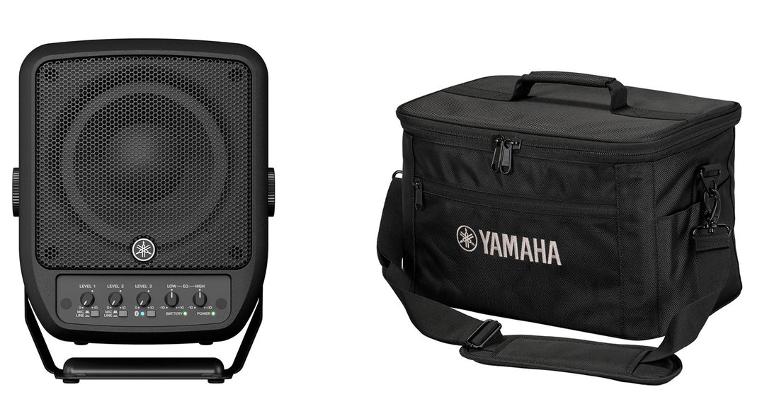 Yamaha -Pack- Stagepas 100 BTR Sistema de PA Portátil con Batería + Funda 1