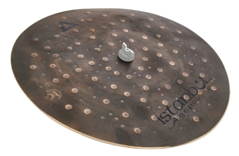 Istanbul Agop Xist 20 Dry Dark Flat Ride Plato Batería 20 Pulgadas 1