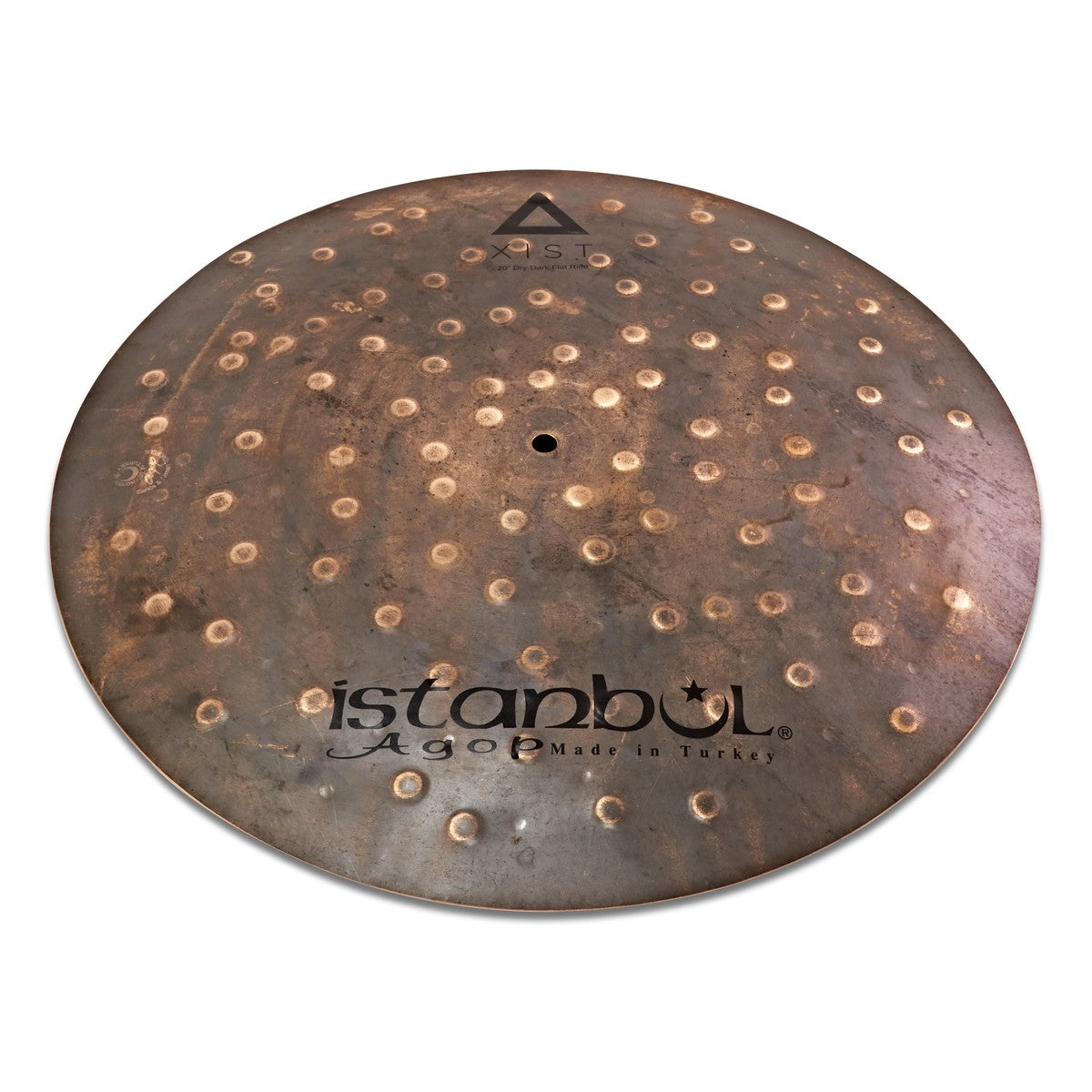 Istanbul Agop Xist 20 Dry Dark Flat Ride Plato Batería 20 Pulgadas 6