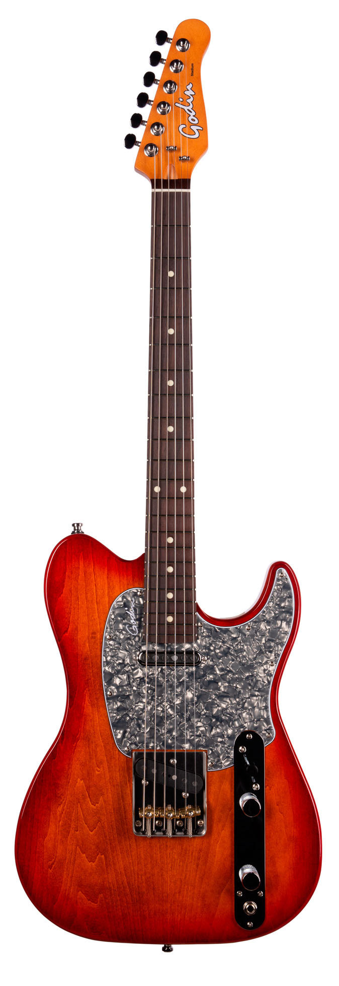 Godin Stadium PRO SB RW Guitarra Eléctrica Sunset Burst 1