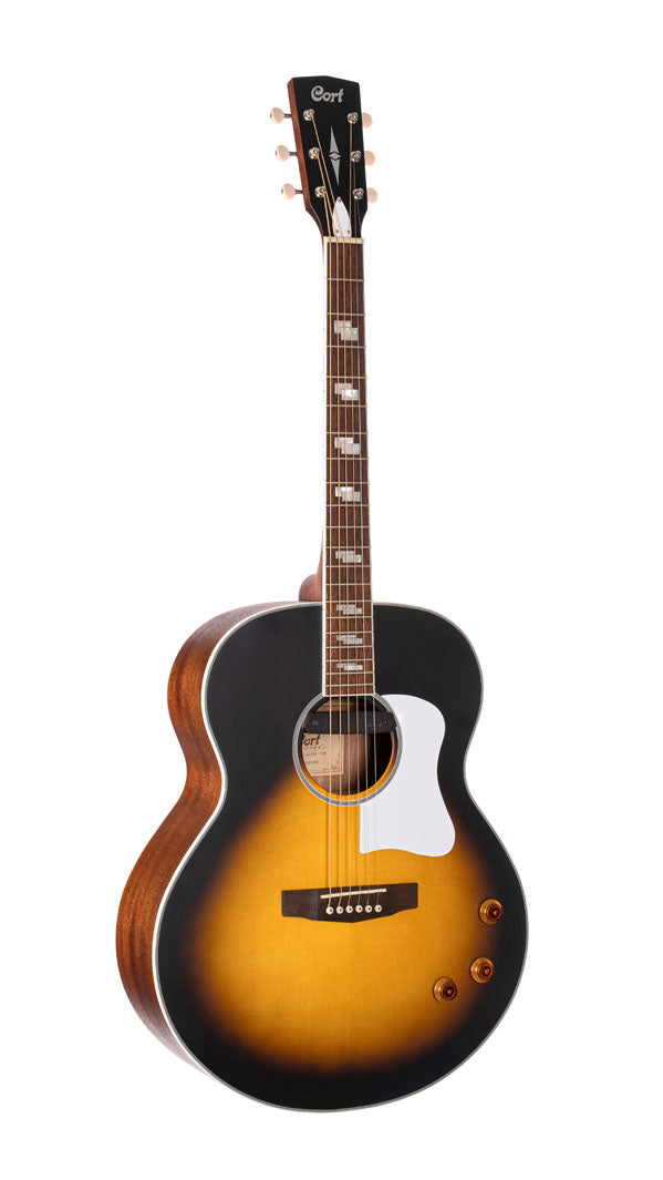 CORT CJ RETRO VSM GUITARRA ELECTROACUSTICA JUMBO VINTAGE SUNBURST