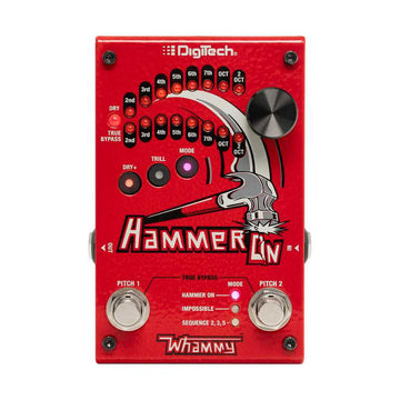 Digitech Hammer On Whammy Pedal Octavador 1