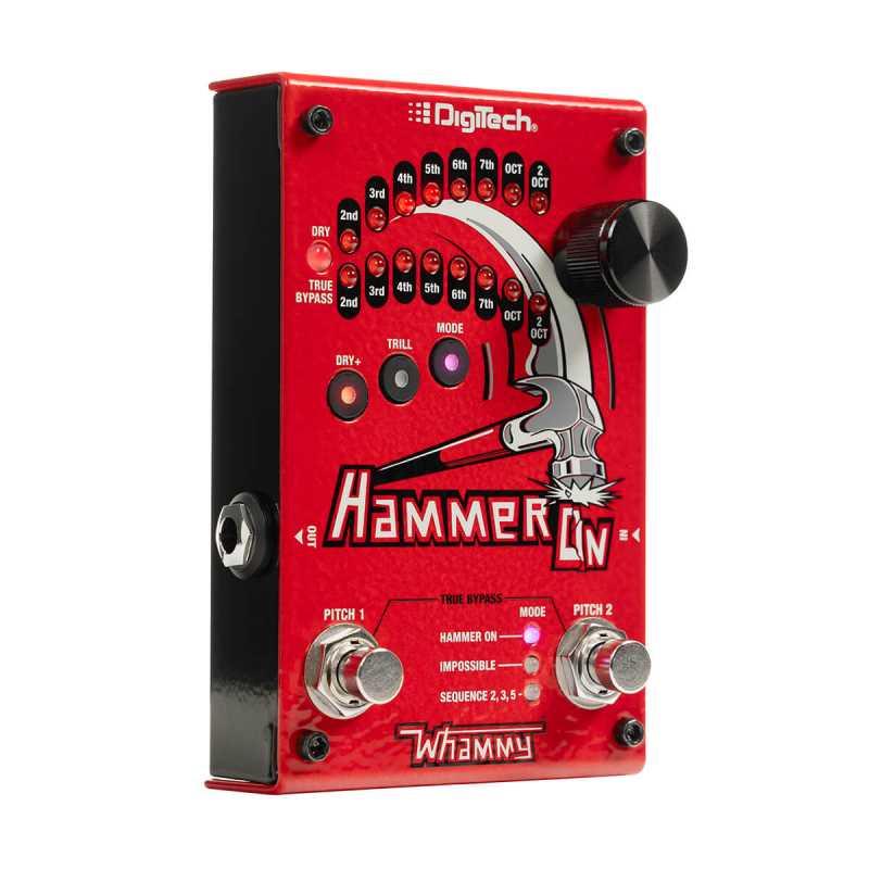 Digitech Hammer On Whammy Pedal Octavador 1