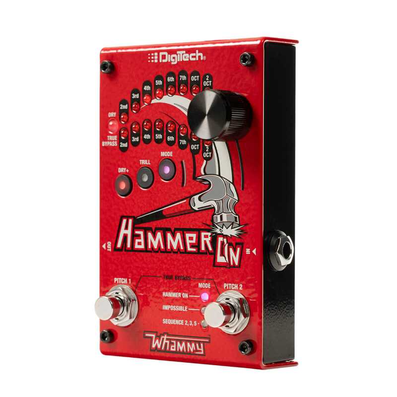 Digitech Hammer On Whammy Pedal Octavador 2