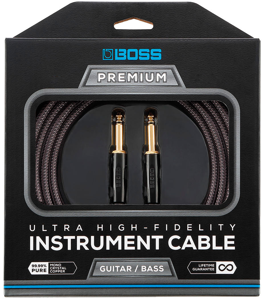 Boss BICP18 Premium Cable Instrumento Jack Jack 5.5 Metros 2