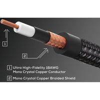 Boss BICP18A Premium Cable Instrumento Jack Recto Jack Acodado 5.5 Metros 3