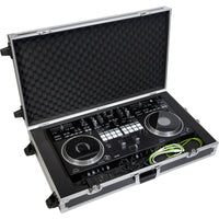 Walkasse W-CONTROL-XL Pick N Pluck Foam Maleta DJ para Denon DJ Prime4+ Pioneer DJ XDJ-XZ y XDJ-RX3 5