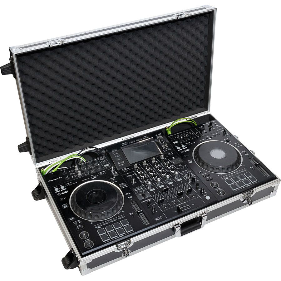 Walkasse W-CONTROL-XL Pick N Pluck Foam Maleta DJ para Denon DJ Prime4+ Pioneer DJ XDJ-XZ y XDJ-RX3 7