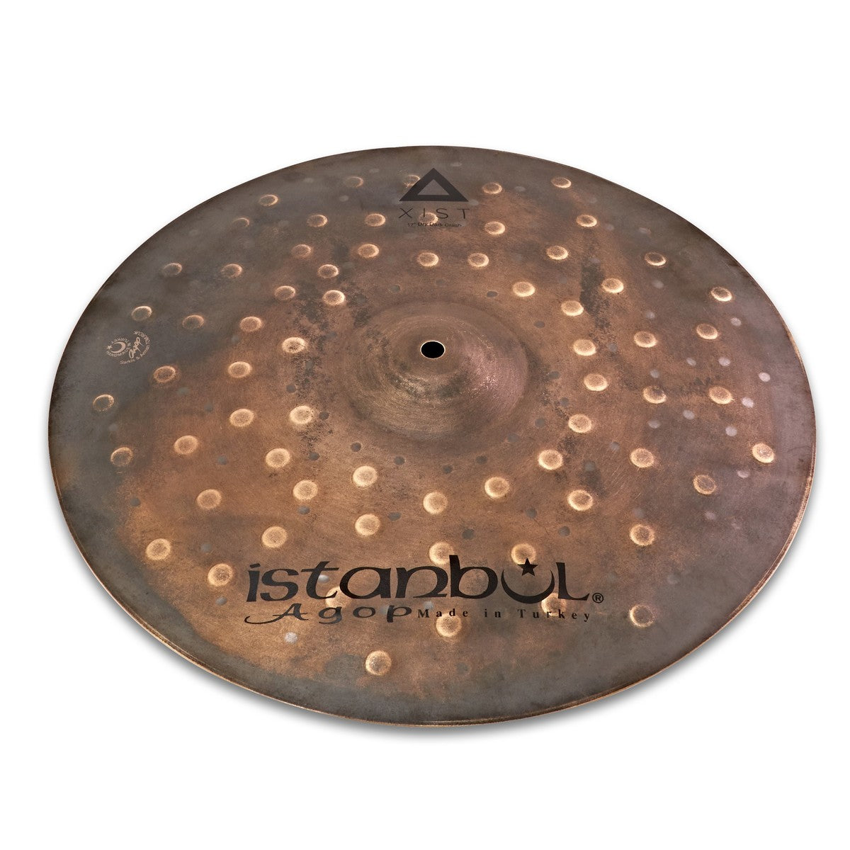 Istanbul Agop Xist 17 Dry Dark Crash Plato Batería 17 Pulgadas 3