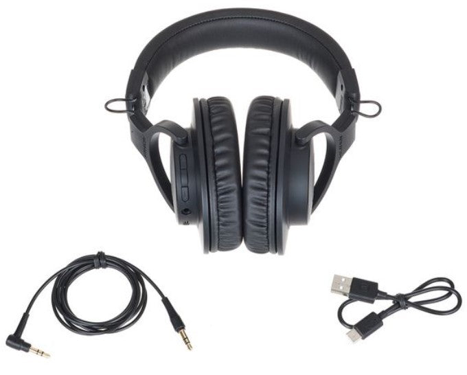 Audio Technica ATH-M20XBT Auriculares Cerrados Inalámbricos Bluetooth Negros 10