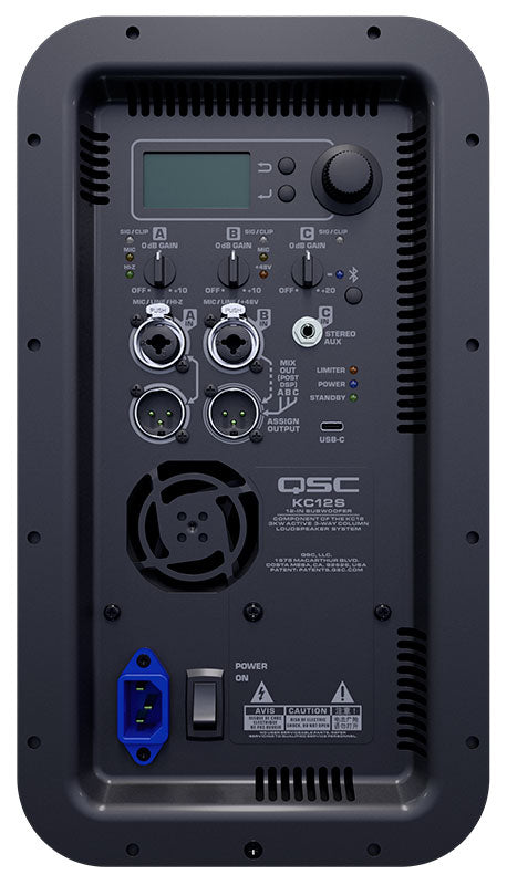 QSC KC12 WH Sistema Altavoces Columna Blanco 3
