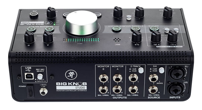 Mackie Big Knob Studio Controlador Monitores E Interfaz de Audio 7