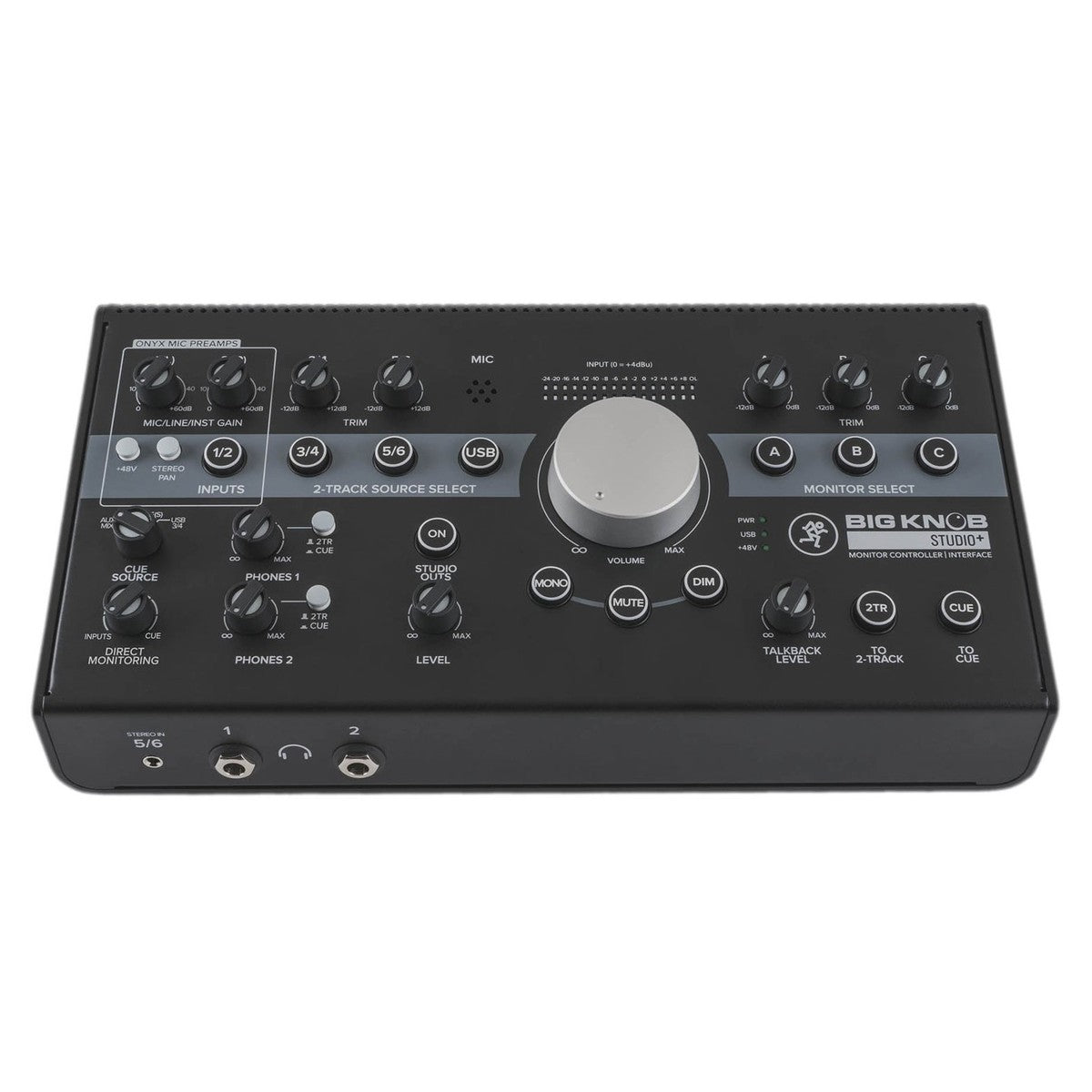 Mackie Big Knob Studio+ Controlador de Monitores E Interfaz de Audio 3