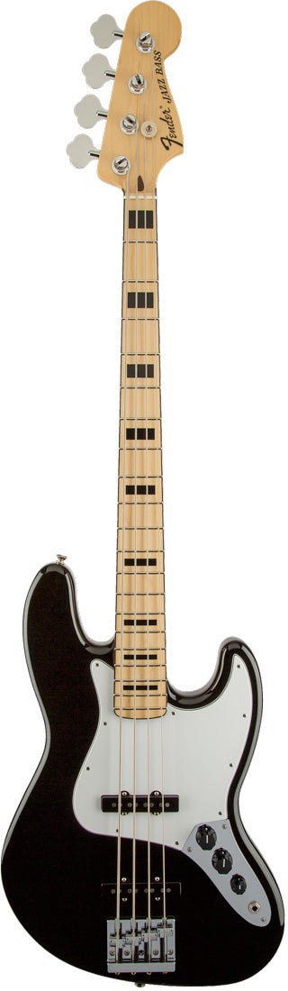 Fender Geddy Lee Jazz Bass MN Bajo Eléctrico Black 1