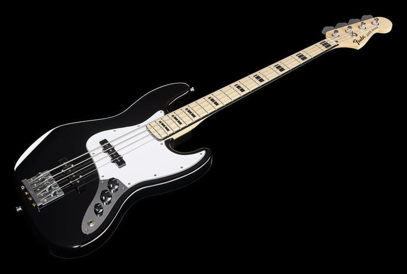 Fender Geddy Lee Jazz Bass MN Bajo Eléctrico Black 18